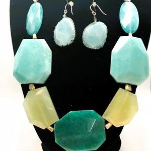 ROX by ALEXA Genuine Chunky Necklace 17” with 3” extender lobster claw clasp